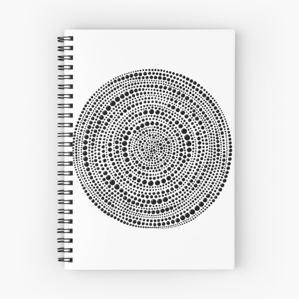 Item preview, Bubble Spiral - Abstract Drawing designed and sold by contrastdoodles.