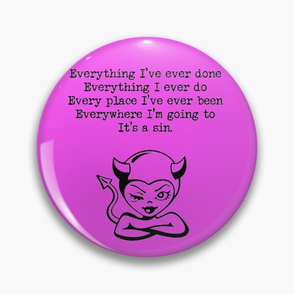 Item preview, It's a Sin designed and sold by HappyRoz75.