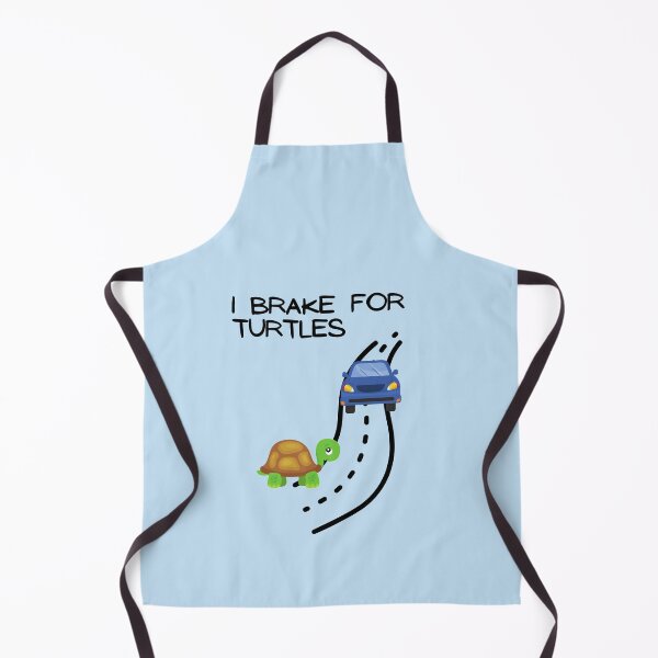 Item preview, I Brake For Turtles designed and sold by SportyDogShop.