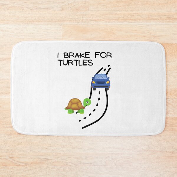 Item preview, I Brake For Turtles designed and sold by SportyDogShop.