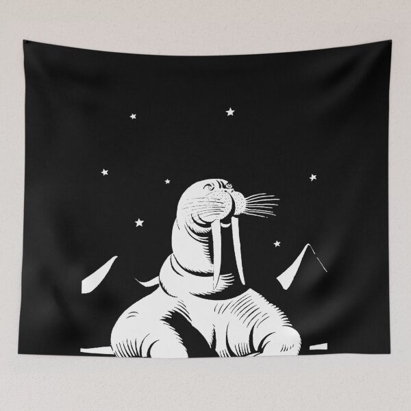 Item preview, Walrus and starry night designed and sold by OroboroCustom.