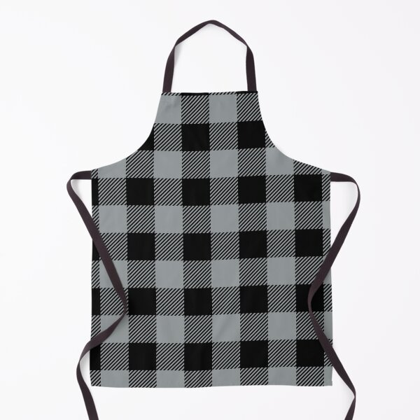 Item preview, Gray Black Large Buffalo Plaid Gingham Print All Over designed and sold by Feeling Artsy.