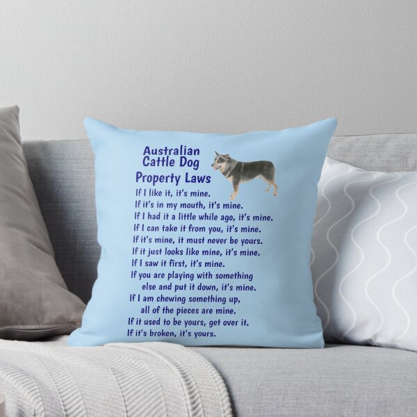 Item preview, Australian Cattle Dog - property laws  designed and sold by thepetcellar.