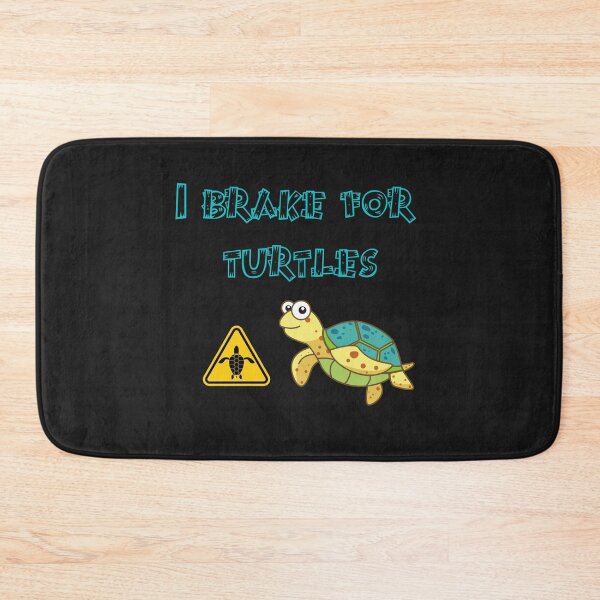 Item preview, I Brake For Turtles designed and sold by SportyDogShop.