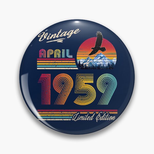 Item preview, April 1959 Birthday designed and sold by GreenSplash.