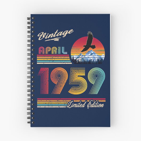 Item preview, April 1959 Birthday designed and sold by GreenSplash.
