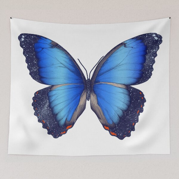 Item preview, Cosmic Blue Butterfly designed and sold by ECMazur Art.