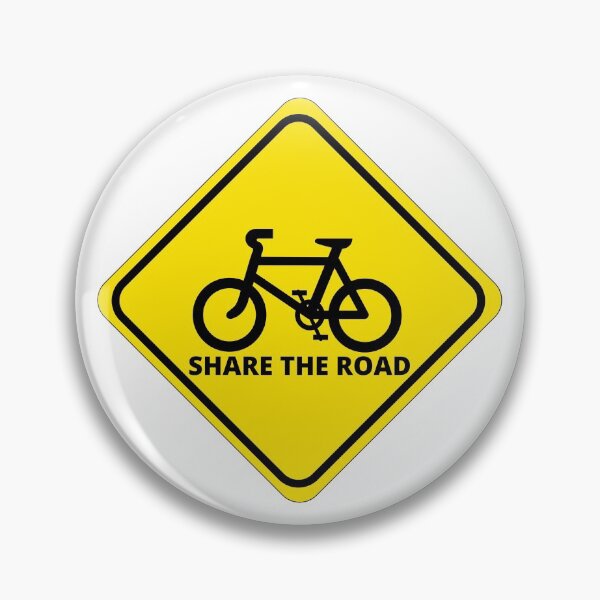 Item preview, Share the road sign sticker designed and sold by Six Deers.