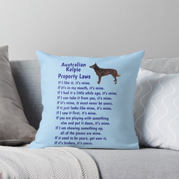 Item preview, Australian Kelpie - property laws  designed and sold by thepetcellar.