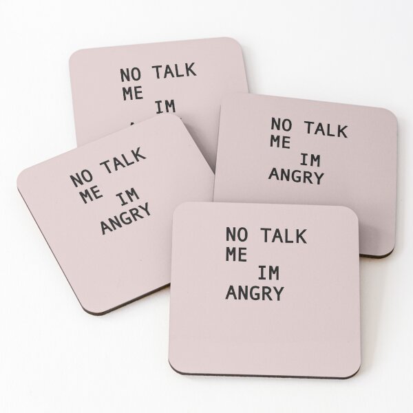 Item preview, No Talk Me Im Angry  designed and sold by Dibes94.