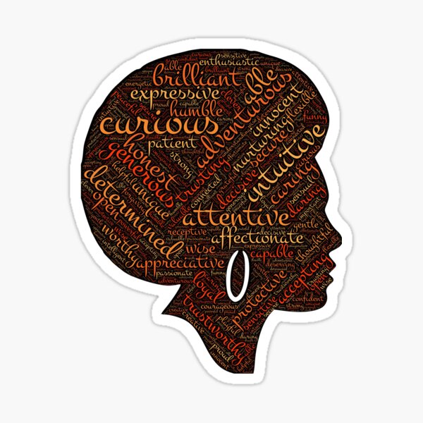 AfroQueen Sticker
