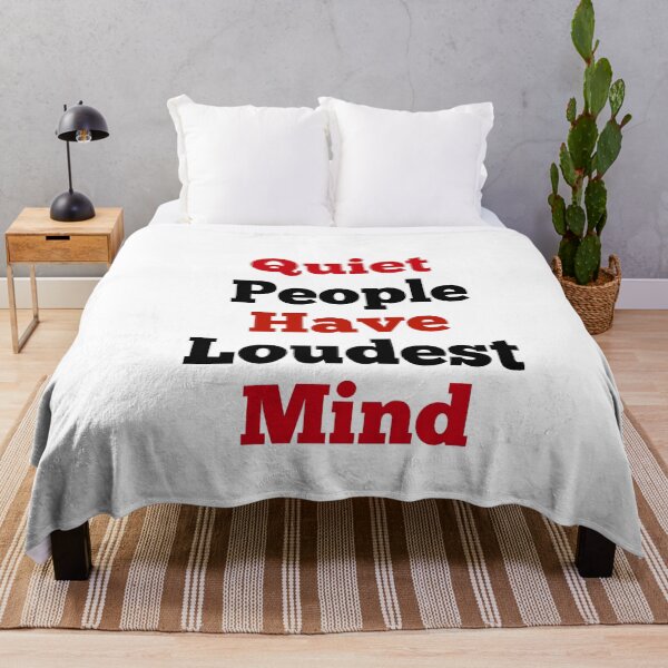 Item preview, Quiet People Loudest Mind designed and sold by GAR5.