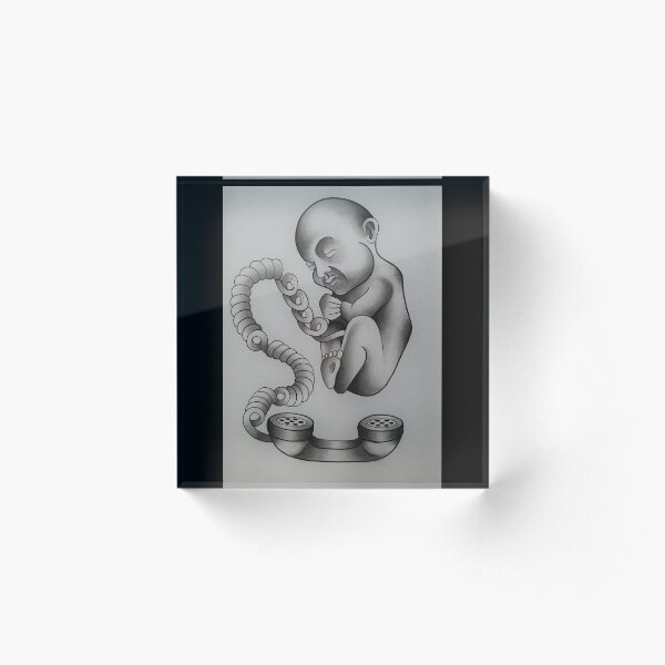 Item preview, Phone Fetus Tattoo designed and sold by Fryderyk  Neymann.