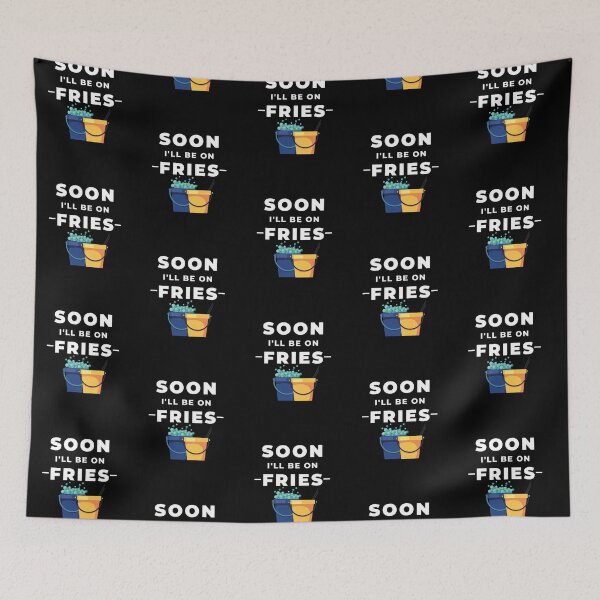 Item preview, soon i'll be on fries, coming to america designed and sold by Hey-Nice-Shirt.