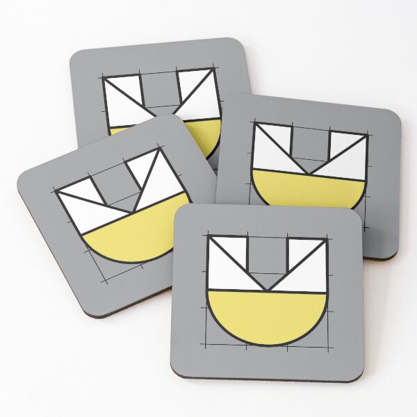 Item preview, U // Perfectionist Alphabet (Pantone Ultimate Gray + Illuminating) designed and sold by fumauk.