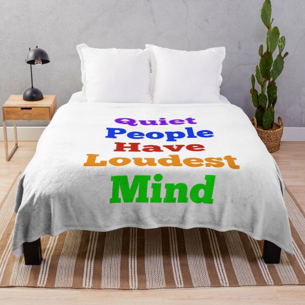 Item preview, Quiet People Loudest Mind designed and sold by GAR5.