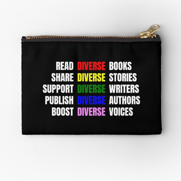 Read Diverse Books Zipper Pouch