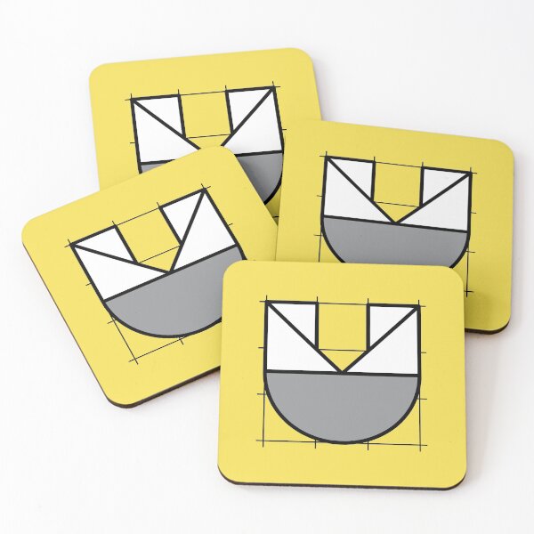Item preview, U // Perfectionist Alphabet (Pantone Illuminating + Ultimate Gray) designed and sold by fumauk.