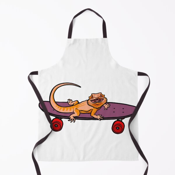 Item preview, Bearded Dragon riding a Skateboard designed and sold by Loui LeJeune.