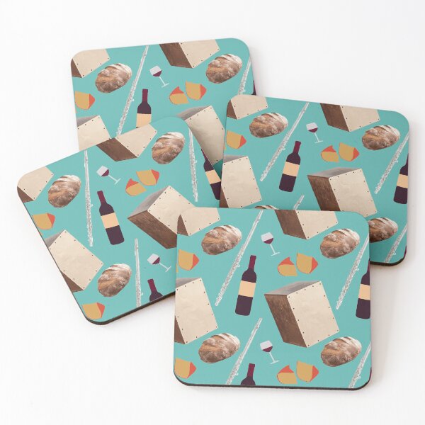 Item preview, Flutes & Cajons & Wine & Cheese designed and sold by cleverclarinet.