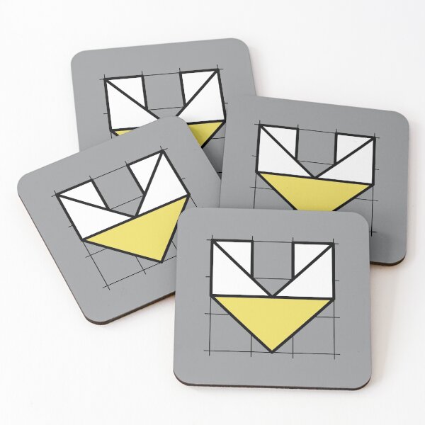 Item preview, V // Perfectionist Alphabet (Pantone Ultimate Gray + Illuminating) designed and sold by fumauk.