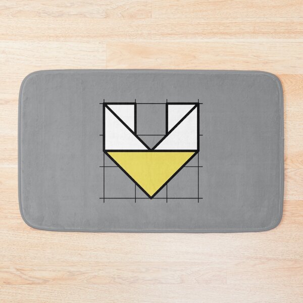 Item preview, V // Perfectionist Alphabet (Pantone Ultimate Gray + Illuminating) designed and sold by fumauk.