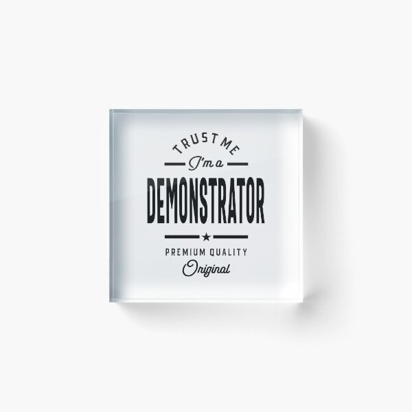 Item preview, Demonstrator Gift Funny Job Title Profession Birthday Idea designed and sold by cidolopez.