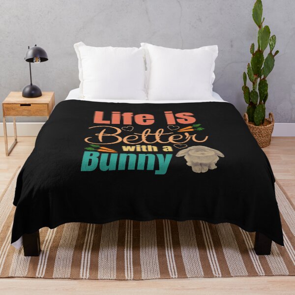 Item preview, Life is Better with a Bunny designed and sold by MusberriDesigns.