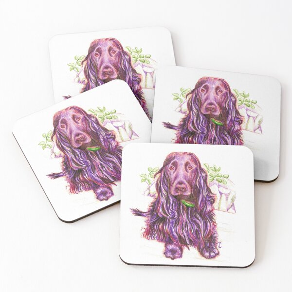 Item preview, Purple Spaniel Outside designed and sold by MeganWhiteArt.