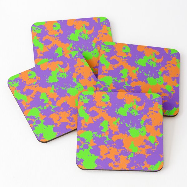 Item preview, 90s Kid Green, Purple and Orange Slime Splatter designed and sold by BigTexFunkadelic.