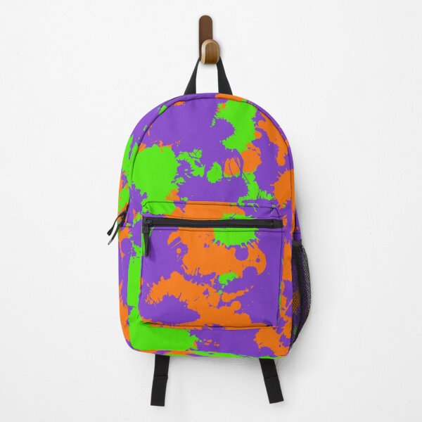 Item preview, 90s Kid Green, Purple and Orange Slime Splatter designed and sold by BigTexFunkadelic.