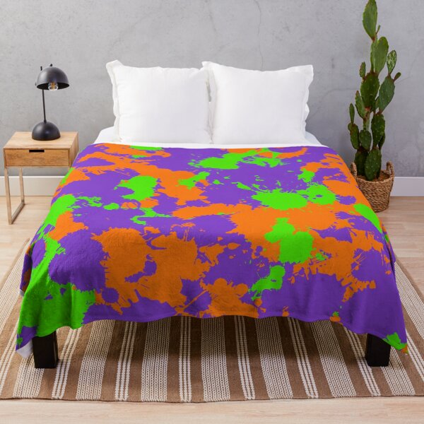 Item preview, 90s Kid Green, Purple and Orange Slime Splatter designed and sold by BigTexFunkadelic.
