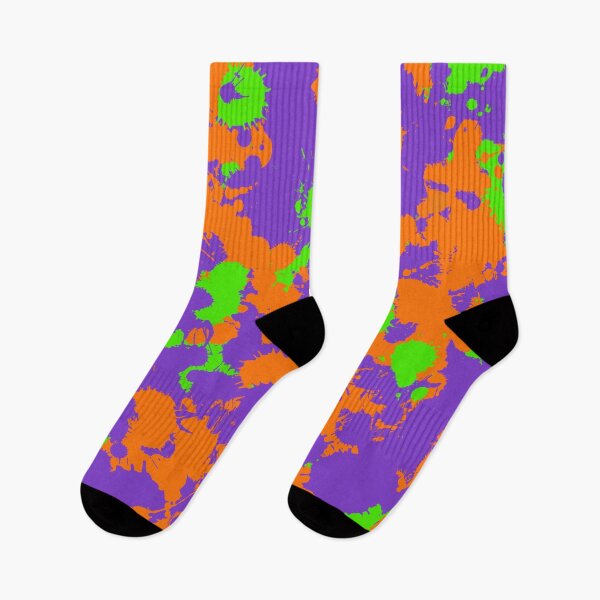 Item preview, 90s Kid Green, Purple and Orange Slime Splatter designed and sold by BigTexFunkadelic.