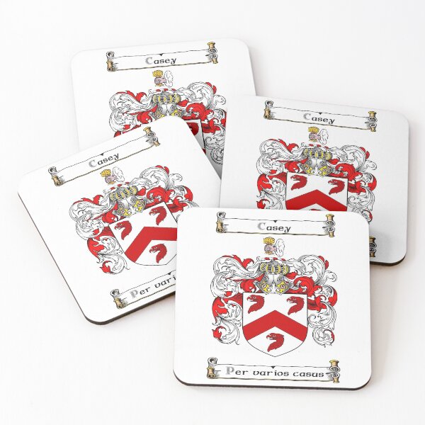 Item preview, Casey Family Crest and Motto designed and sold by Hibernia29.