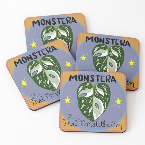 Item preview, Monstera Thai Constellation Houseplant designed and sold by VibrantByNature.