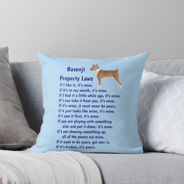 Item preview, Basenji - property laws  designed and sold by thepetcellar.