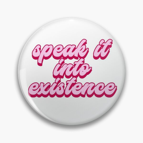 Item preview, speak it into existence designed and sold by Jillian  Jones.