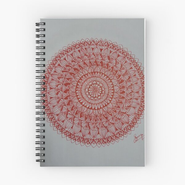 Item preview, red mandala designed and sold by Singh-priya.