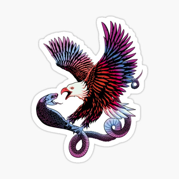Battle Eagle Stickers for Sale