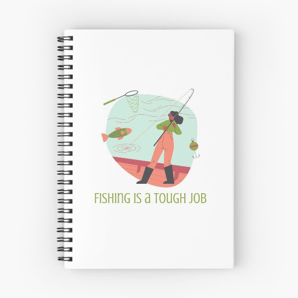 Item preview, Fishing Is A Tough Job designed and sold by SportyDogShop.