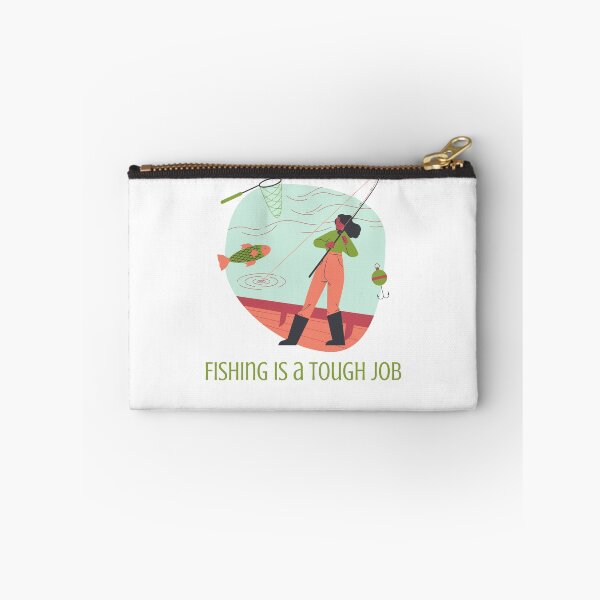 Item preview, Fishing Is A Tough Job designed and sold by SportyDogShop.