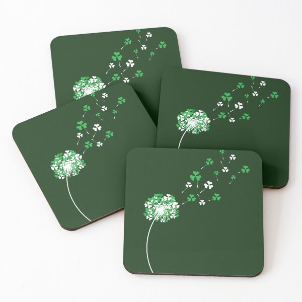 Item preview, St Patricks Day Dandelion Shamrock Cute Funny designed and sold by BuynPose.