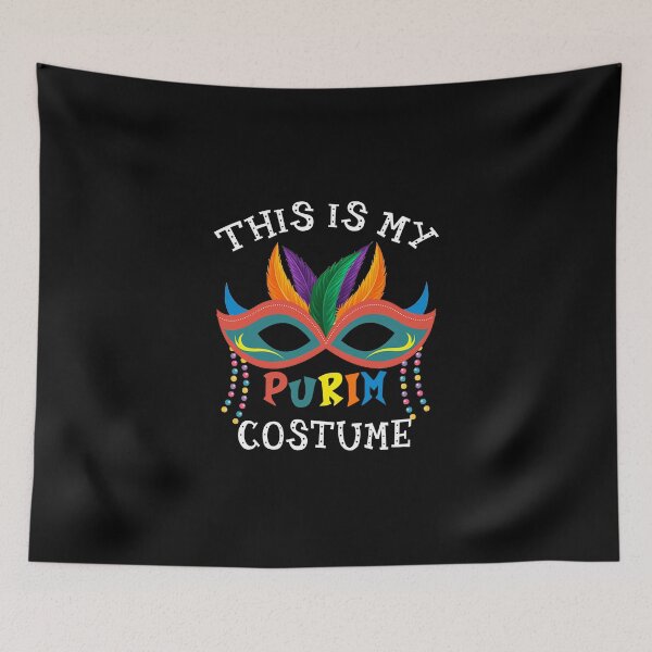 Item preview, This Is My Purim Costume Dinner Mask designed and sold by BugattiDivo58.