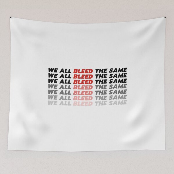 Item preview, BLM We All Bleed The Same designed and sold by PseudoEnergy.