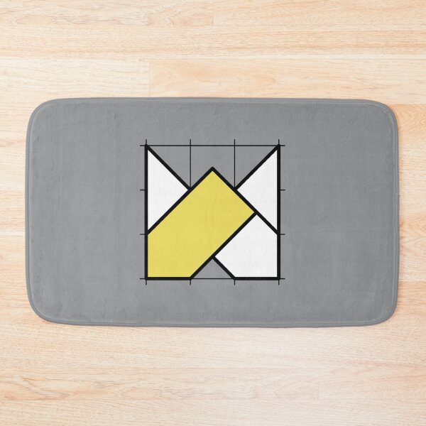 Item preview, W // Perfectionist Alphabet (Pantone Ultimate Gray + Illuminating) designed and sold by fumauk.