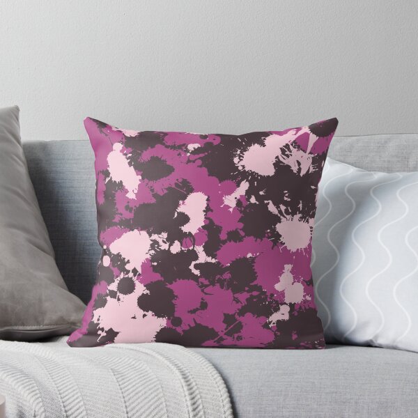 Item preview, Mauve Pink Paint Splatter Camo designed and sold by BigTexFunkadelic.