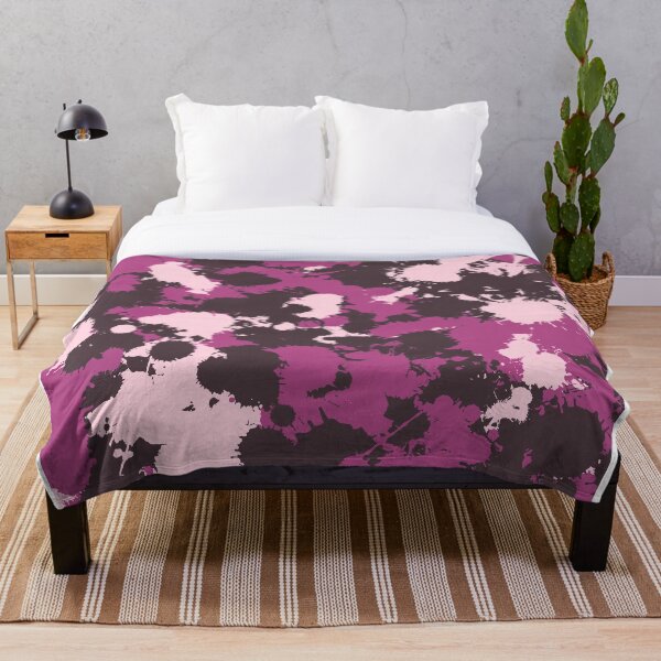 Artikelvorschau, Mauve Pink Paint Splatter Camo entworfen und verkauft von BigTexFunkadelic.