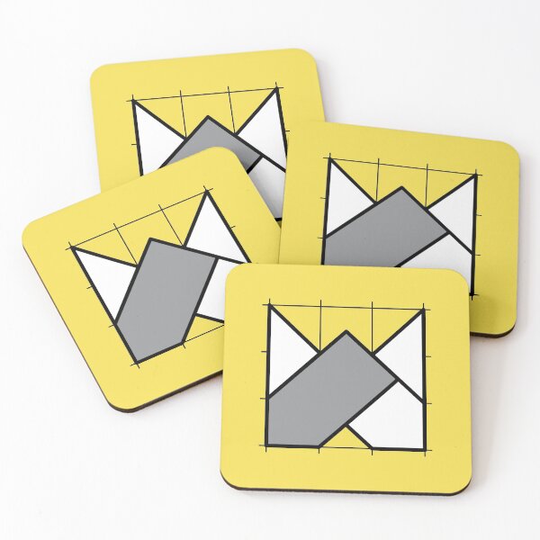 Item preview, W // Perfectionist Alphabet (Pantone Illuminating + Ultimate Gray) designed and sold by fumauk.