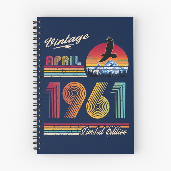 Item preview, April 1961 Birthday designed and sold by GreenSplash.