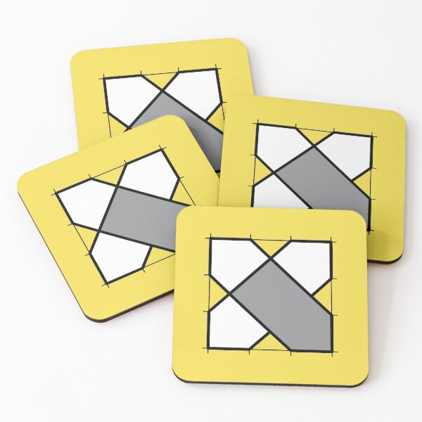 Item preview, X // Perfectionist Alphabet (Pantone Illuminating + Ultimate Gray) designed and sold by fumauk.